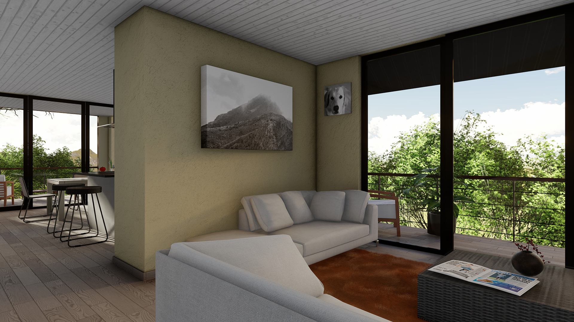 MOUNTAIN HOUSE PLANES DE RENDEROS STRUKTUR